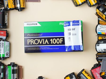 Fujifilm Provia 100F 120 Medium Format Slide Film Fashion