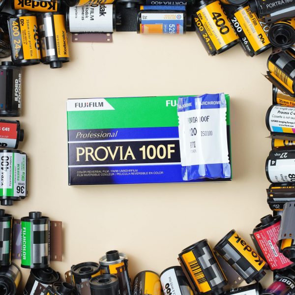 Fujifilm Provia 100F 120 Medium Format Slide Film Fashion