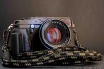 Snake Black Olive Camera Strap For Cheap