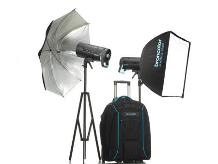 broncolor Siros 400 L Battery-Powered 2-Light Outdoor Kit 2 Hot on Sale