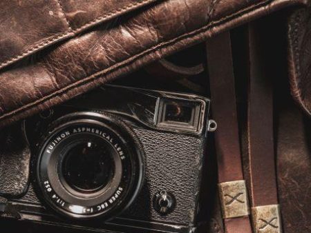 X Leather Camera Strap  Dark Brown 15mm Hot on Sale