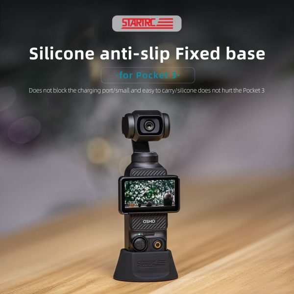 Silicone Fixed Base Stand for DJI Osmo Pocket 3 - StartRC For Sale