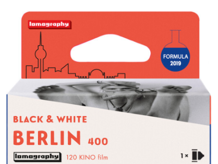 Lomography Berlin Kino 400 Black and White Negative Film (120 Film) -Single Roll Online