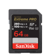 SanDisk 64GB Extreme PRO UHS-II SDXC Memory Card Fashion