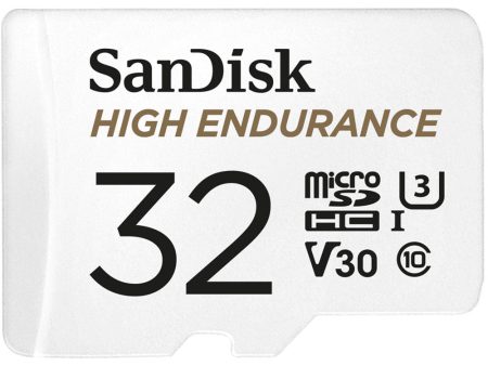 SanDisk High Endurance MicroSD 32GB U3 V30 Card Online