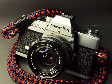 Orange Blue Camera Strap For Sale