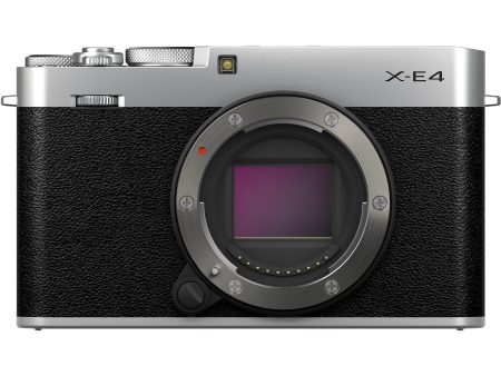 FUJIFILM X-E4 Body, Silver on Sale