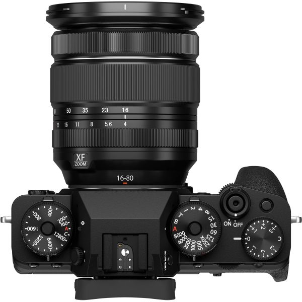 FUJIFILM X-T4 Mirrorless Camera Body with XF 16-80mm F4 Kit, Black Online Sale