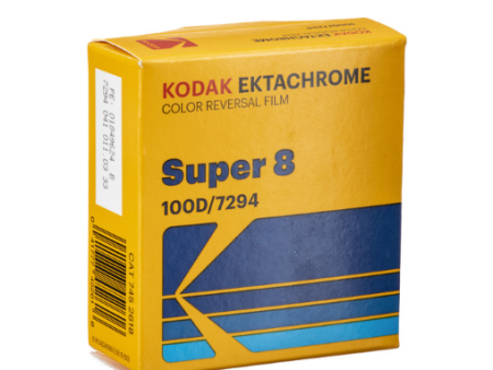 Kodak Ektachrome 100D Color Transparency Film Super 8mm x 50 ft. Cartridge - 7294 Sale