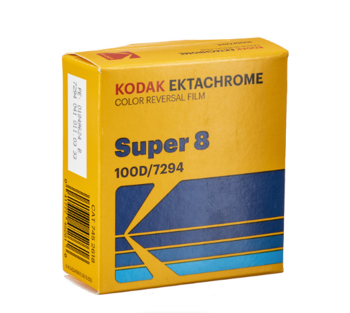 Kodak Ektachrome 100D Color Transparency Film Super 8mm x 50 ft. Cartridge - 7294 Sale