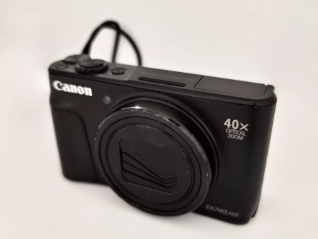 Canon PowerShot SX740 HS Digital Camera (Black) - Compact and Powerful Sale