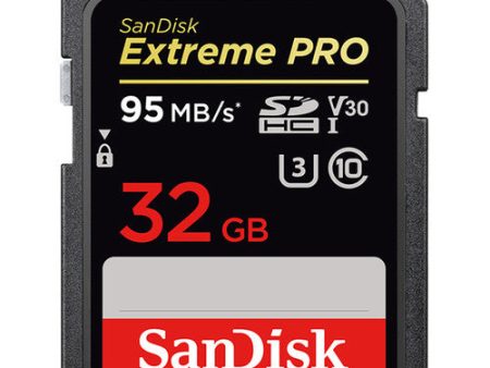 Sandisk Extreme Pro 32GB SDHC UHS-I 95MB s Online