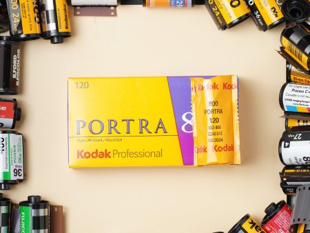 Kodak Portra 800 120 Medium Format High-Speed Portrait Film (Expiry Date OCT 2024) on Sale