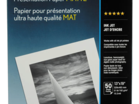 Epson Ultra Premium Presentation Paper Matte (13 x 19 , 50 Sheets) Sale