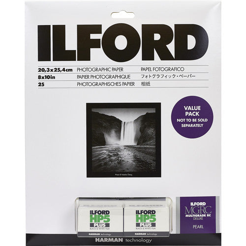 Ilford MGRC Pearl Paper and HP5 Film Value Pack Supply