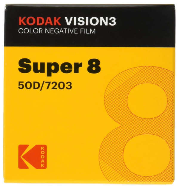 Kodak VISION3 50D Super 8mm Color Negative Film (50 ft.  #5203 720)3 Supply