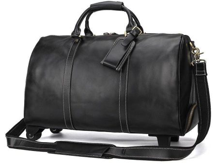 Leather Rolling Duffle Bag 20 Inch Sale