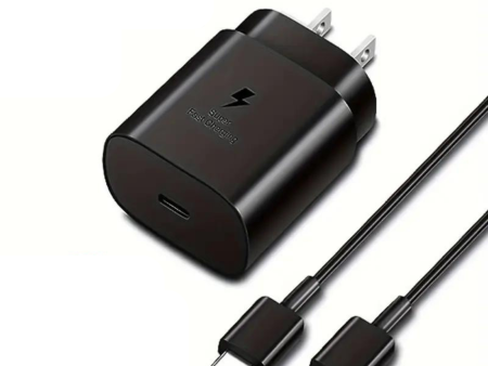 25W USB-C to USB-C Wall Charger with 3 ft Cable for Select Fujifilm & Hasselblad For Sale