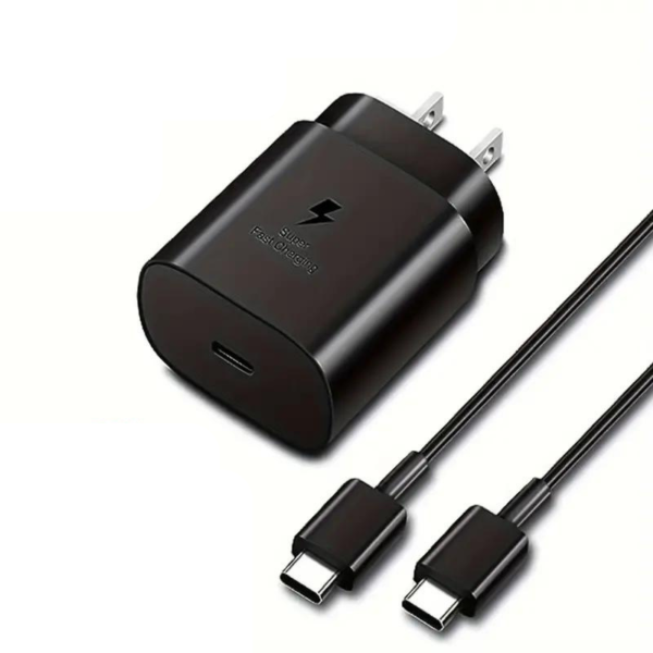 25W USB-C to USB-C Wall Charger with 3 ft Cable for Select Fujifilm & Hasselblad For Sale