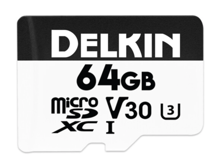 Delkin Devices 64GB Hyperspeed UHS-I SDXC Memory Card with SD Adapter Online