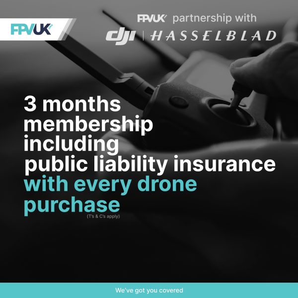 £5m Public Liability Insurance with FPV UK - 3 Month FPV UK Membership Online