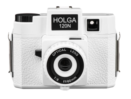 Holga 120N Medium Format Film Camera (White) Online now