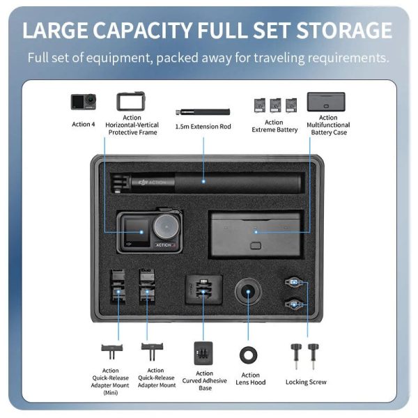 STARTRC Waterproof Hard Carrying Case For DJI Osmo Action 5 Pro   Osmo Action 4 Online Hot Sale