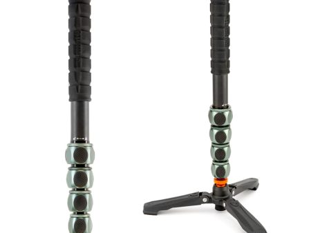 3 Legged Thing Alan 2.0 Professional Carbon Fiber Monopod with DocZ2 Foot Stabilizer Kit Fashion