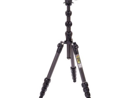 3 Legged Thing Legends Bucky Carbon Fiber Tripod with AirHed VU Ball Head Set (Matte Black) Online Sale