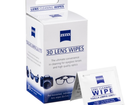 ZEISS Pre-Moistened Lens Cleaning Wipes, 30 Count Hot on Sale