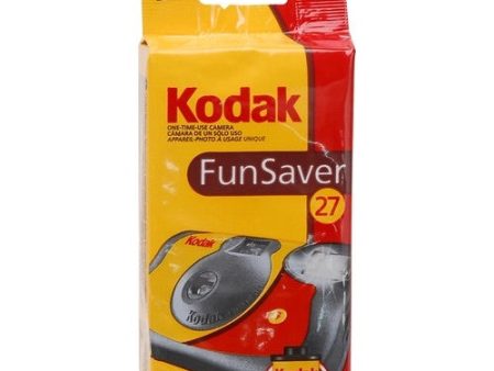 Kodak Fun Saver 35mm Single-Use-Camera (ISO-800) with Flash - 27 Exposures For Sale