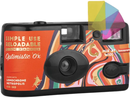 Lomography Simple Use Reloadable Film Camera Optimistic Ox Edition Hot on Sale