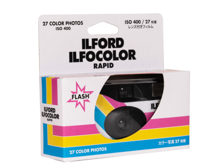 Ilford Ilfocolor Rapid White Single Use Camera For Cheap